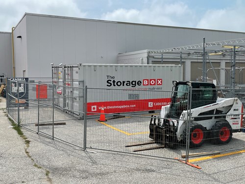Construction jobsite storage container to prevent theft – The Storage Box storage solution